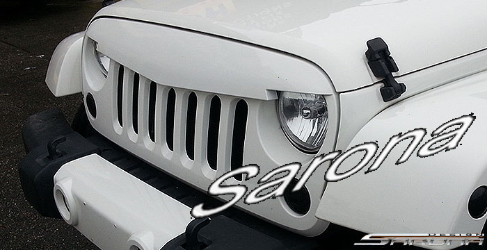 Custom Jeep Wrangler  All Styles Grill (2007 - 2014) - $290.00 (Part #JP-006-GR)